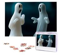Puzzle da 1000 pezzi Puzzle personalizzato per adulti Due statue fantasma Puzzle con immagini Puzzle personalizzati da foto Puzzle in legno Puzzle classico per regali di compleanno di nozze in