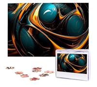 Puzzle da 1000 pezzi Puzzle personalizzato per adulti Sfondo astratto Immagine Puzzle personalizzati da foto Puzzle in legno Puzzle classico per regali di compleanno di nozze in famiglia