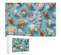 Puzzle da 1000 pezzi Puzzle personalizzato per adulti Vari modelli di conchiglie Puzzle con immagini Puzzle personalizzati da foto Puzzle in legno Puzzle classico per famiglia Matrimonio Compleanno