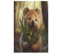 Puzzle Da 1000 Pezzi Quokka Per Adulti Puzzles in Legno Giocattolo Educativo Antistress Dimensioni 78×53cm