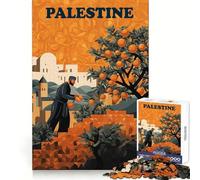 Puzzle da 1000 pezzi "Raccolta delle arance in Palestina" per ragazzi, gioco di logica, divertimento per tutta la famiglia, taglio di qualità, regalo elegante (50x75cm)