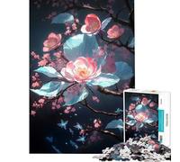 Puzzle da 1000 pezzi Radiant Blossom Harmony Sfida per l'intelligenza Giocattolo avvincente Gioco impossibile Antistress Idee regalo (Dimensioni 38x52cm)