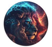 Puzzle da 1000 pezzi "Radiant Cloud Leo", puzzle impossibile per adulti, gioco creativo per famiglie e decorazioni per la casa, regalo di Natale perfetto per adolescenti, 67,5x67,5 cm.