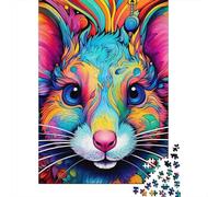 Puzzle da 1000 pezzi raffigurante animali e topi, per adulti e adolescenti, regalo per la vigilia di Natale, 1000 pezzi (75x50 cm)
