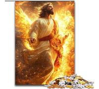 Puzzle da 1000 pezzi raffigurante Gesù, perfetto per il divertimento in famiglia, per compleanni e Natale (dimensioni 26x38cm)