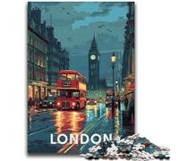 Puzzle da 1000 pezzi raffigurante il Big Ben di Londra (FC) Aiuta il cervello a esercitare i giocattoli che creano dipendenza e coltivano la pazienza Adatto alle coppie (dimensioni 38x52cm)