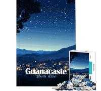 Puzzle da 1000 pezzi raffigurante il paesaggio notturno di Guanacaste Costa Rica un gioco educativo ideale come regalo di compleanno o per decorare la casa (dimensioni 75x50cm)