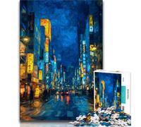 Puzzle da 1000 pezzi raffigurante la città di Tokyo, idea regalo per adolescenti, attività divertenti da svolgere a casa con assemblaggio di modelli, regalo di compleanno, regalo da viaggio (50x75cm)