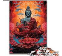 Puzzle da 1000 pezzi raffigurante la statua del Buddha, per adulti, attività divertenti per la famiglia, attività da fare a casa, regalo di compleanno, regali da viaggio (50x75cm)
