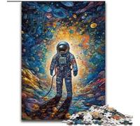Puzzle da 1000 pezzi raffigurante l'infinito in piedi,realizzato in legno,idea regalo per le feste,opera d'arte umoristica,opera d'arte dettagliata 50x75cm, Natale o compleanni