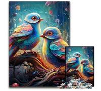 Puzzle da 1000 pezzi raffigurante l'orso bruno, rompicapo impegnativo, attività per la famiglia, decorazione per la casa, regalo di Natale 26X38CM/10,23x14,96 pollici