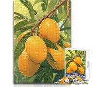 Puzzle da 1000 pezzi raffigurante un albero di mango, gioco di apprendimento per mettere in pratica le proprie abilità, regalo premuroso per momenti felici, dimensioni 50x75cm