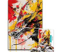 Puzzle da 1000 pezzi raffigurante un drago cinese dipinto a olio, per adulti e adolescenti, giocattolo educativo intellettuale decomprimente, regalo di compleanno, regali, arte murale 38x26cm