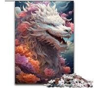 Puzzle da 1000 pezzi raffigurante un drago colorato, per adulti e adolescenti, giochi educativi, decorazioni per la casa, ideale come regalo per tutta la famiglia (26x38cm)