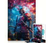 Puzzle da 1000 pezzi raffigurante un guerriero samurai in autunno ideale per adulti Un gioco di puzzle che stimola la creatività e il divertimento Perfetto per la casa e per chi ama i regali di Natale