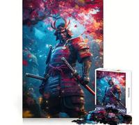 Puzzle da 1000 pezzi raffigurante un guerriero samurai in autunno ideale per adulti Un gioco di puzzle che stimola la creatività e il divertimento Perfetto per la casa e per chi ama i regali di Natale
