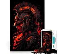 Puzzle da 1000 pezzi raffigurante un guerriero spartano o romano, ideale per ragazzi Gioco di abilità mentale, design semplice e divertente, assemblaggio semplice, regalo memorabile 38x52cm