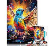 Puzzle da 1000 pezzi raffigurante un passero, per adolescenti e adulti, aiuta il cervello a esercitare i giocattoli che creano dipendenza e coltivano la pazienza, adatti alle coppie, 38x26cm