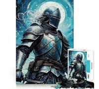 Puzzle da 1000 pezzi raffigurante un soldato guerriero spartano, ideale per adolescenti Gioco di logica, rilassante e divertente, con tagli precisi e un tocco artistico (50x75cm)