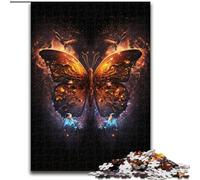 Puzzle da 1000 pezzi raffigurante una bellissima farfalla, in legno, per adulti, dimensioni 50x75cm, attività divertente per tutta la famiglia, sfida per il cervello, regalo perfetto per adolescenti.