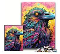 Puzzle da 1000 pezzi raffigurante un'anatra viola colorata, puzzle impossibile per adulti, ideale per decorare la casa, allenare la mente e come regalo per le feste, dimensioni 50x75cm.