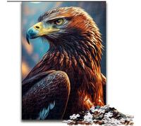 Puzzle da 1000 pezzi raffigurante un'aquila, adatto a partire dai 14 anni Ideale come regalo per tutta la famiglia (dimensioni 50x75cm)