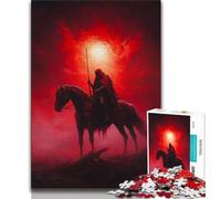 Puzzle da 1000 pezzi raffiguranti cavalieri e guerrieri medievali,per adulti e adolescenti,aiuta il cervello a esercitare i giocattoli che creano dipendenza e coltivano la pazienza Un'opera d'arte