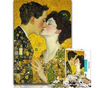 Puzzle da 1000 pezzi raffiguranti una coppia di dipinti a olio, regali per adolescenti, giocattoli da gioco Ogni pezzo è unico Gioco stimolante e divertente per tutta la famiglia (38x26cm)