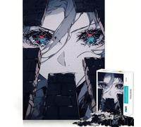 Puzzle da 1000 pezzi Ragazza anime intrappolata - Adolescente - Gioco di memoria e richiamo mentale - Chiusura ermetica,nessun pezzo che si stacca - Gioco di logica da viaggio