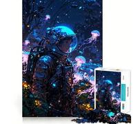 Puzzle da 1000 pezzi "Ragazza anime persa nella meraviglia" - Gioco interattivo per stimolare la mente - Incastro perfetto,nessun pezzo si stacca - Sfida cerebrale per la casa (50x75cm)