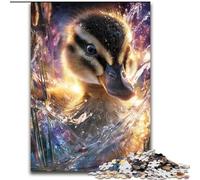 Puzzle da 1000 pezzi "Ragazza paperella sognante", 50x75cm, regalo perfetto per familiari e amici, adatto dai 14 anni in su