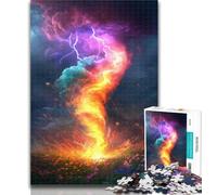 Puzzle da 1000 pezzi Rainbow Tornado Puzzle per adulti 1000 pezzi, Relax Games è ideale come regalo per tutta la famiglia 50x75cm