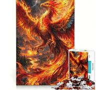Puzzle da 1000 pezzi Rarog Uccello di Fuoco per Adolescenti Gioco Rompicapo Difficile e Sfida Ideale come Regalo per Tutta la Famiglia 50x75cm
