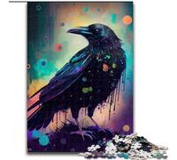 Puzzle da 1000 pezzi Raven Nebula per adulti, attività di legame familiare, regalo per la casa, gioco di ruolo per famiglie (dimensioni 26x38cm)