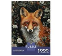 Puzzle Da 1000 Pezzi Red Fox In The Garden Puzzle Per Adulti Gioco Pratico Sfida Difficile Interazione Genitore-figlio 38x26cm/1000pcs