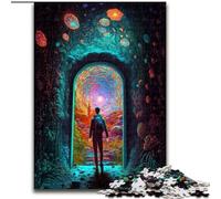 Puzzle da 1000 pezzi, regalo per entrare in una nuova dimensione, puzzle difficili per adulti, dimensioni 26x38cm, perfetto per la casa o l'ufficio, regalo di Natale ideale