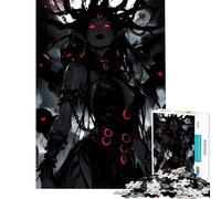 Puzzle da 1000 pezzi Regina degli Elfi Oscuri con Occhi Rossi Gioco educativo e stimolante ideale come regalo per donne uomini e per attività in famiglia (Dimensioni 38x26cm)