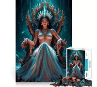 Puzzle da 1000 pezzi "Regina del Mare" per adulti, gioco intelligente da assemblare insieme, regalo stagionale (50x75cm)