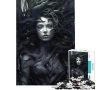 Puzzle da 1000 pezzi Regina delle Tenebre Puzzle da 1000 pezzi Decorazione per la casa Giocattolo Perfetto per la decorazione Ideale come regalo (38x26cm)