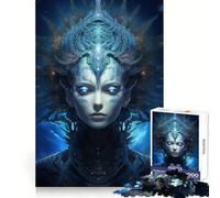 Puzzle da 1000 pezzi "Regina di Atlantide" per adulti, esercizio di ragionamento, evasione consapevole, bordi di alta qualità, regalo per le vacanze (50x75cm)