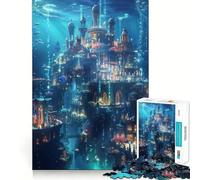 Puzzle da 1000 pezzi "Regno Sottomarino Oceania" - Gioco di concentrazione mentale,tagli di precisione,bordi lisci,gioco significativo per costruire connessioni (38x52cm)