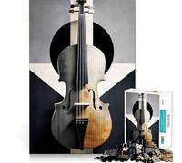 Puzzle da 1000 pezzi "Retro Music Beats Teenagers" - Gioco di logica per interni - Design elegante e memorabile - Regalo perfetto (50x75cm)