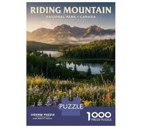 Puzzle Da 1000 Pezzi Riding Mountain National Park Canada Puzzle Per Adulti Gioco Rompicapo Vacanza A Casa Ammazzare Il Tempo Offerta Come Regalo Per Tutta La Famiglia 70x50cm/1000pcs