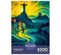 Puzzle Da 1000 Pezzi Rio De Janeiro Travel Puzzle Per Adulti Gioco Rompicapo Vacanza A Casa Ammazzare Il Tempo Offerta Come Regalo Per Tutta La Famiglia 38x26cm/1000pcs