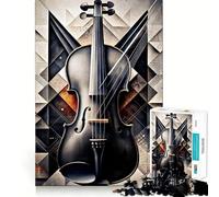 Puzzle da 1000 pezzi "Ritmi musicali retrò" per adolescenti, ideale per rafforzare la memoria, creare un'atmosfera rilassante e divertente, con bordi di qualità e un regalo perfetto (38x26cm)