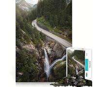 Puzzle da 1000 pezzi "Road to Paradise" per adolescenti, gioco per esercizi mentali, design rilassante, assemblaggio, regalo prezioso (38x52cm)