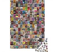 Puzzle da 1000 pezzi Rock First3 per adulti e adolescenti, puzzle in legno, gioco educativo, sfida, giocattolo, regali di compleanno, 1000 pezzi (75x50 cm)