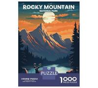 Puzzle Da 1000 Pezzi Rocky Mountain Puzzle Per Adulti Giocattoli Antistress Regali Per Donne Regali Unici Di Compleanno E Altro 70x50cm/1000pcs