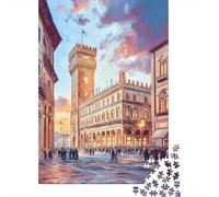 Puzzle Da 1000 Pezzi - Rome Piazza Navona Painting Puzzle Gioco Rompicapo Decorazione Da Parete Offerta Come Regalo Per Tutta La Famiglia 52x38cm/1000pcs
