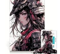 Puzzle da 1000 pezzi RONIN SAMURAI GIRL per adolescenti, ideale per rafforzare la memoria, per un divertimento rilassante e di qualità, regalo perfetto (38x52cm)